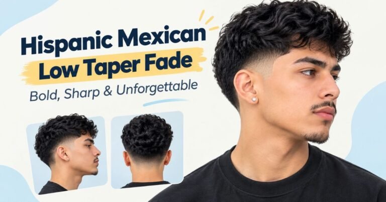 Hispanic Mexican Low Taper Fade Bold, Sharp & Unforgettable