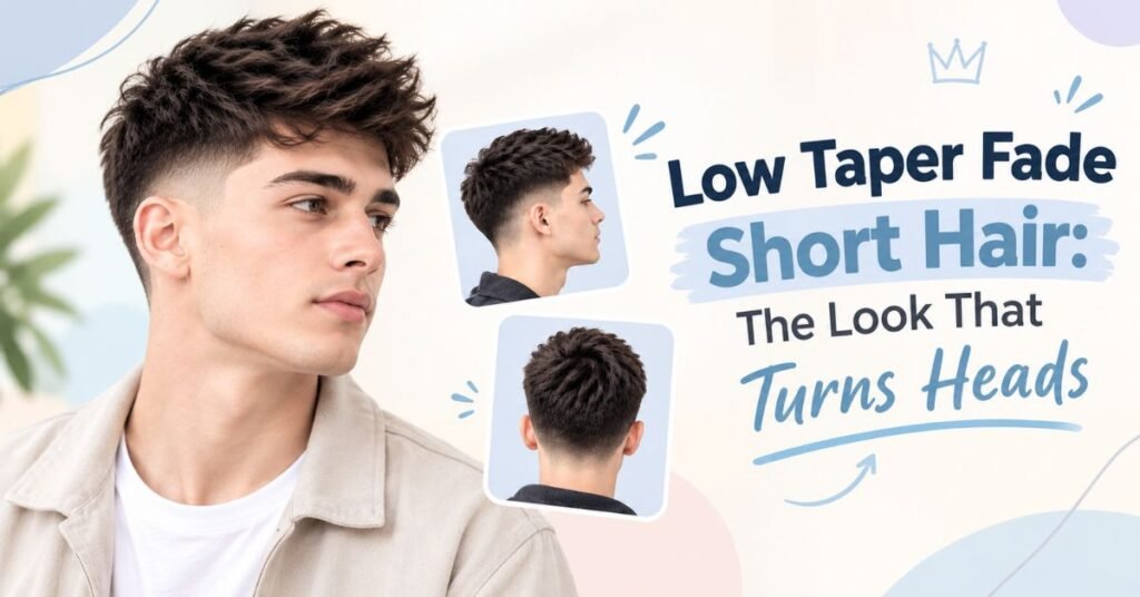 Low Taper Fade Short Hair The Look That Turns Heads