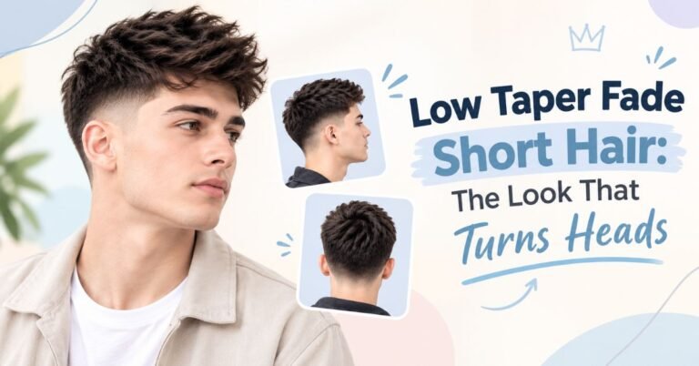 Low Taper Fade Short Hair The Look That Turns Heads