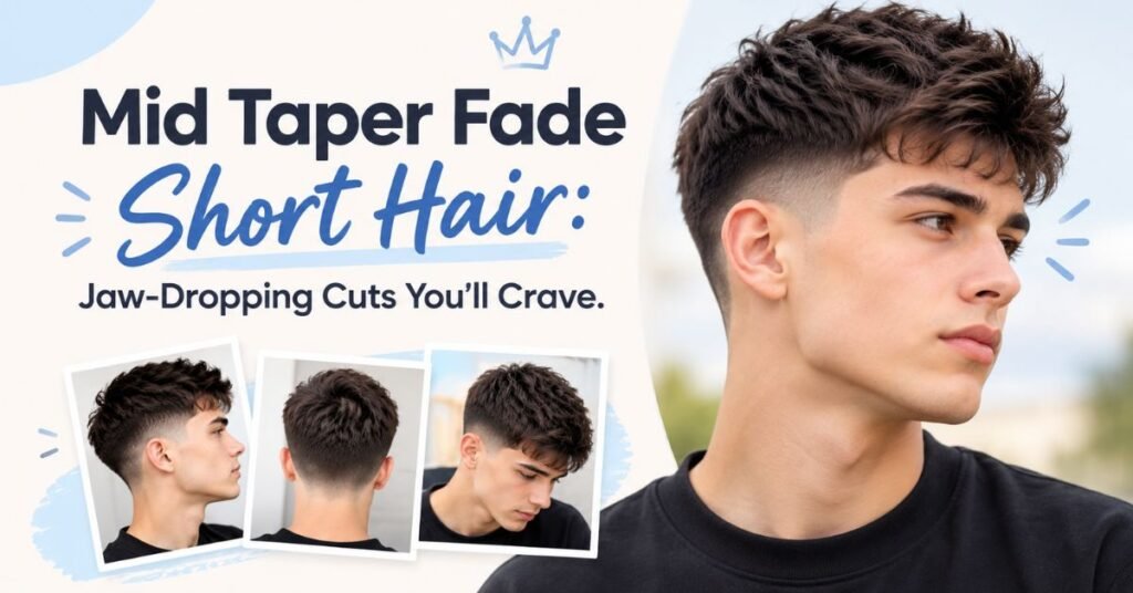 Mid Taper Fade Short Hair Jaw-Dropping Cuts You’ll Crave