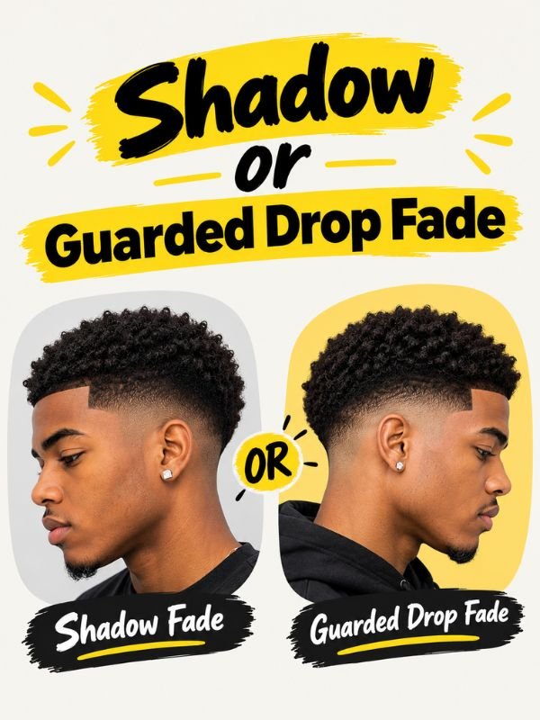 Shadow or guarded drop fade