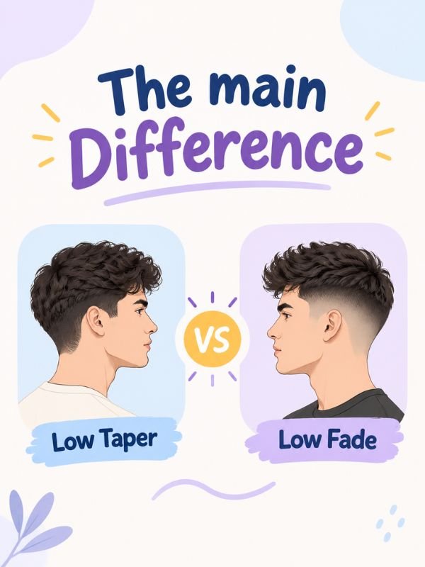 Low Taper vs Low Fade