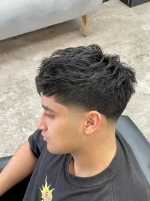 Low Taper Fade Straight Hair Boys