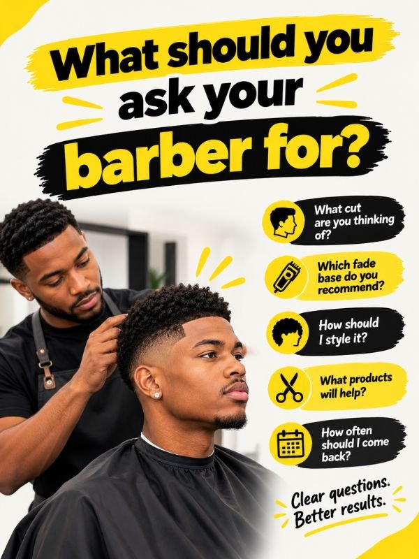 What should you ask your barber for