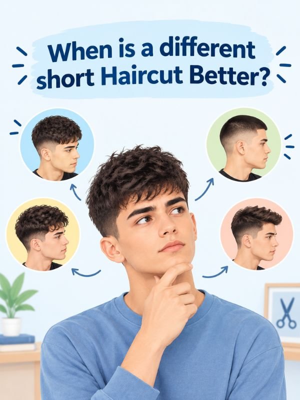 When is a different short Haircut Better